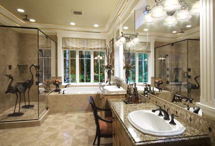 House #3 - Copper Falls Bathroom - 2007 Seattle Street of Dreams